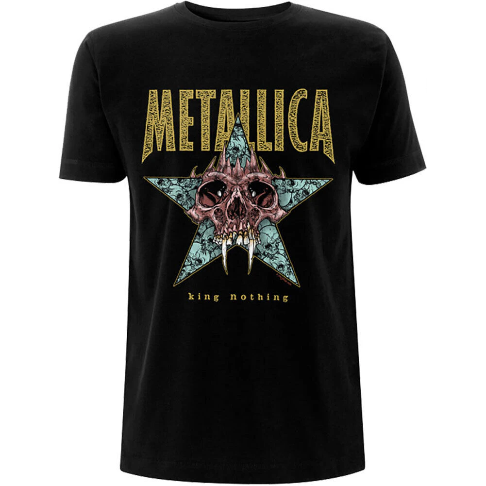 Metallica Unisex Adult King Nothing Back Print T-Shirt (Black) - RO739