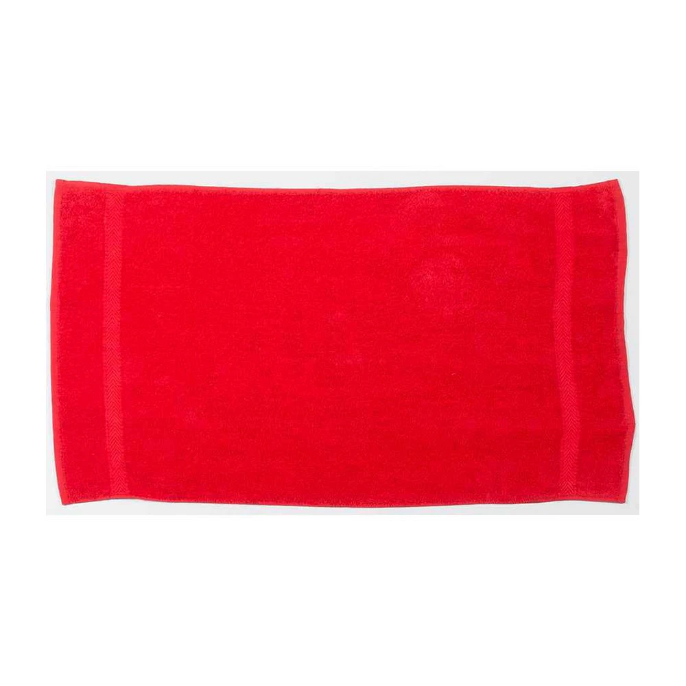 Towel City Luxury Hand Towel (Red) - PC6075