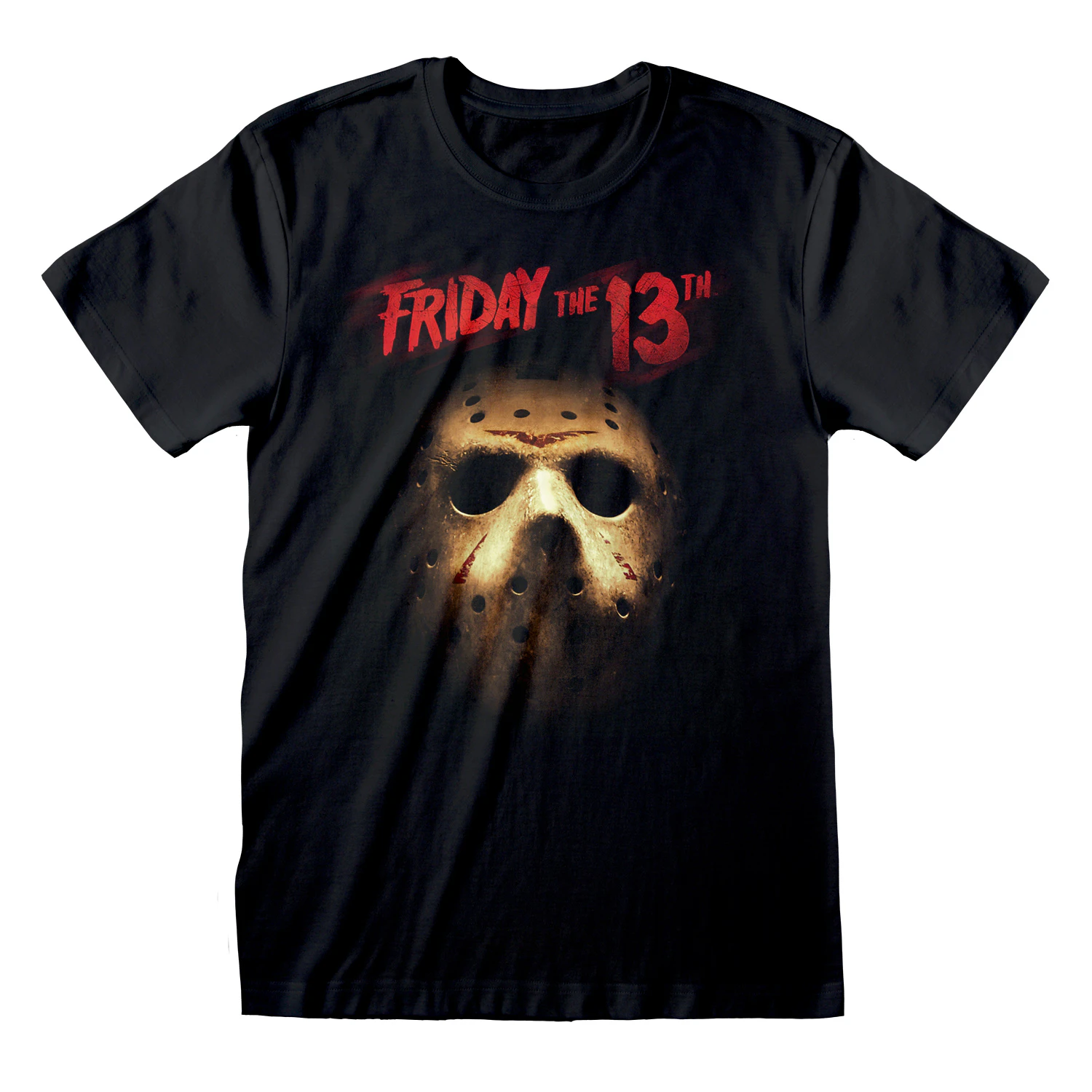 Friday The 13th Unisex Adult Mask T-Shirt (Black) - HE385