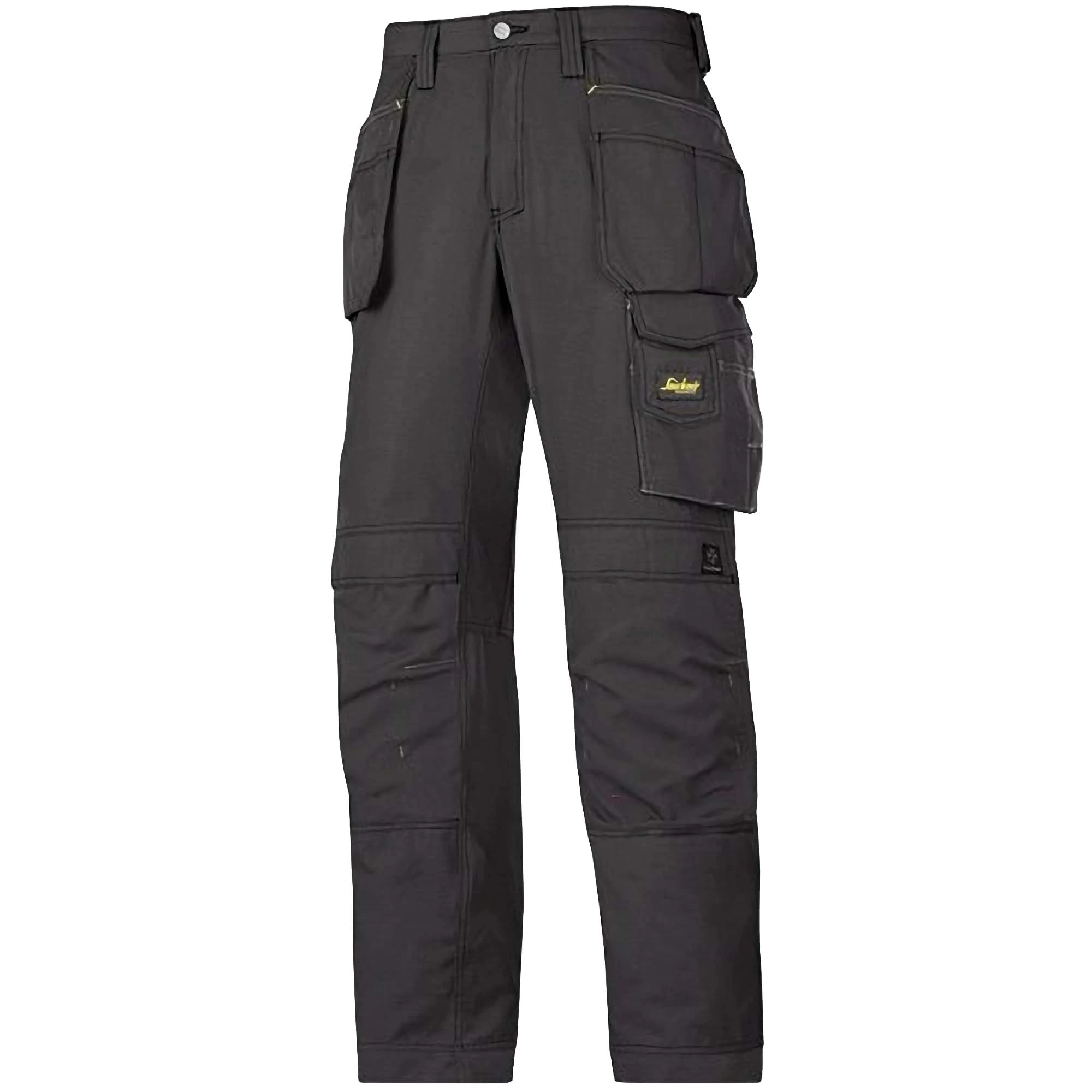 Snickers Mens Ripstop Workwear Trousers (Black/ Black) - RW4449