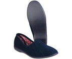 GBS Audrey Ladies Slipper / Womens Slippers (Navy) - FS105