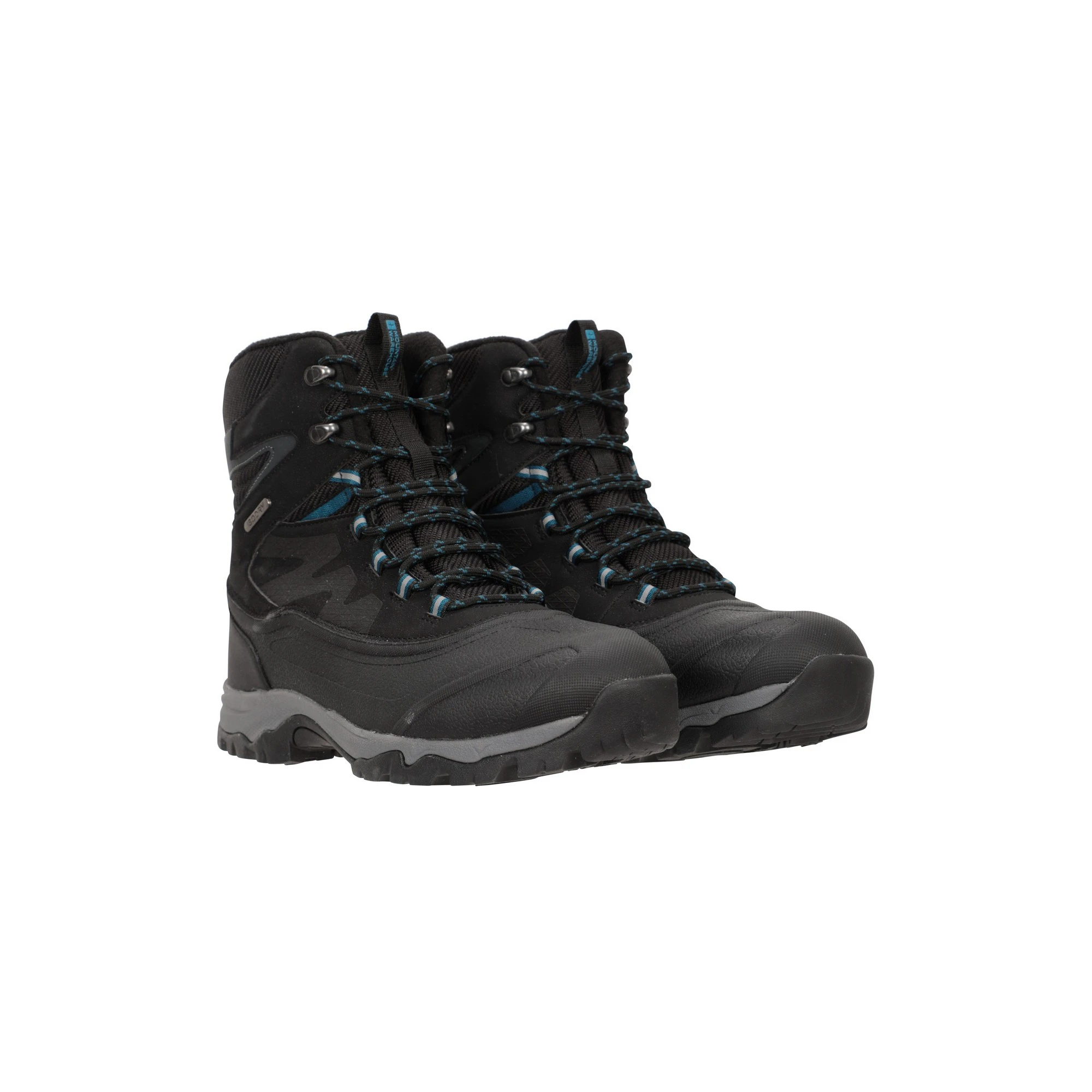 Mountain Warehouse Mens Ultra Piste Basher Waterproof Snow Boots (Black) - MW1425