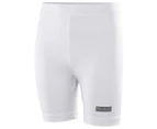 Rhino Childrens Boys Thermal Underwear Sports Base Layer Shorts (White) - RW1295