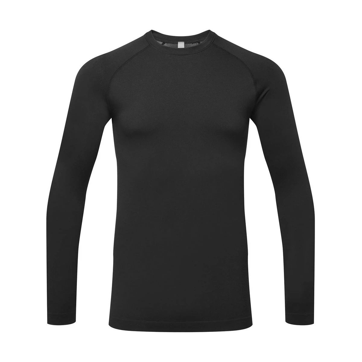 Onna Mens Unstoppable Plain Base Layer Top (Black) - PC5587