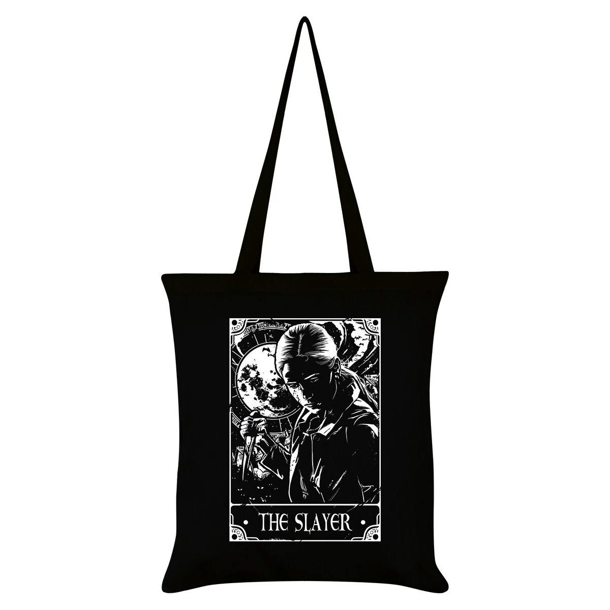 Deadly Tarot The Slayer Tote Bag (Black/White) - GR5712