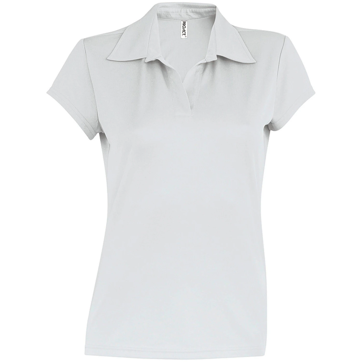 Kariban Proact Womens Short Sleeve Performance Polo Shirt (White) - RW4247