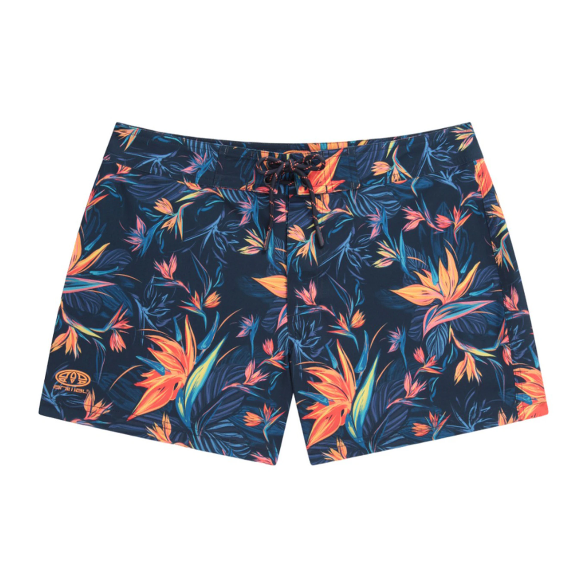 Animal Womens Aurora Flower Boardshorts (Orange) - MW2851