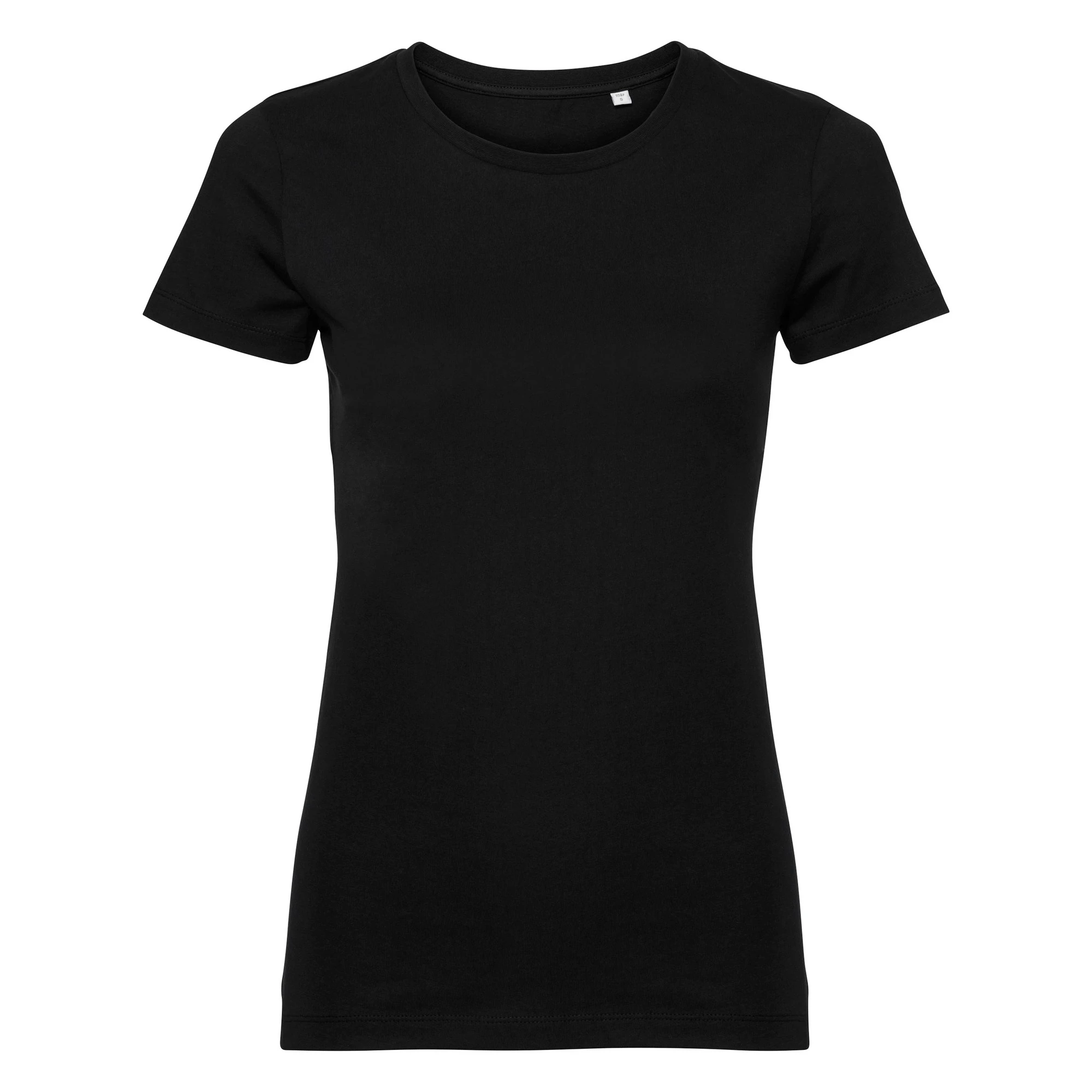 Russell Womens Authentic Pure Organic Tee (Black) - RW6661