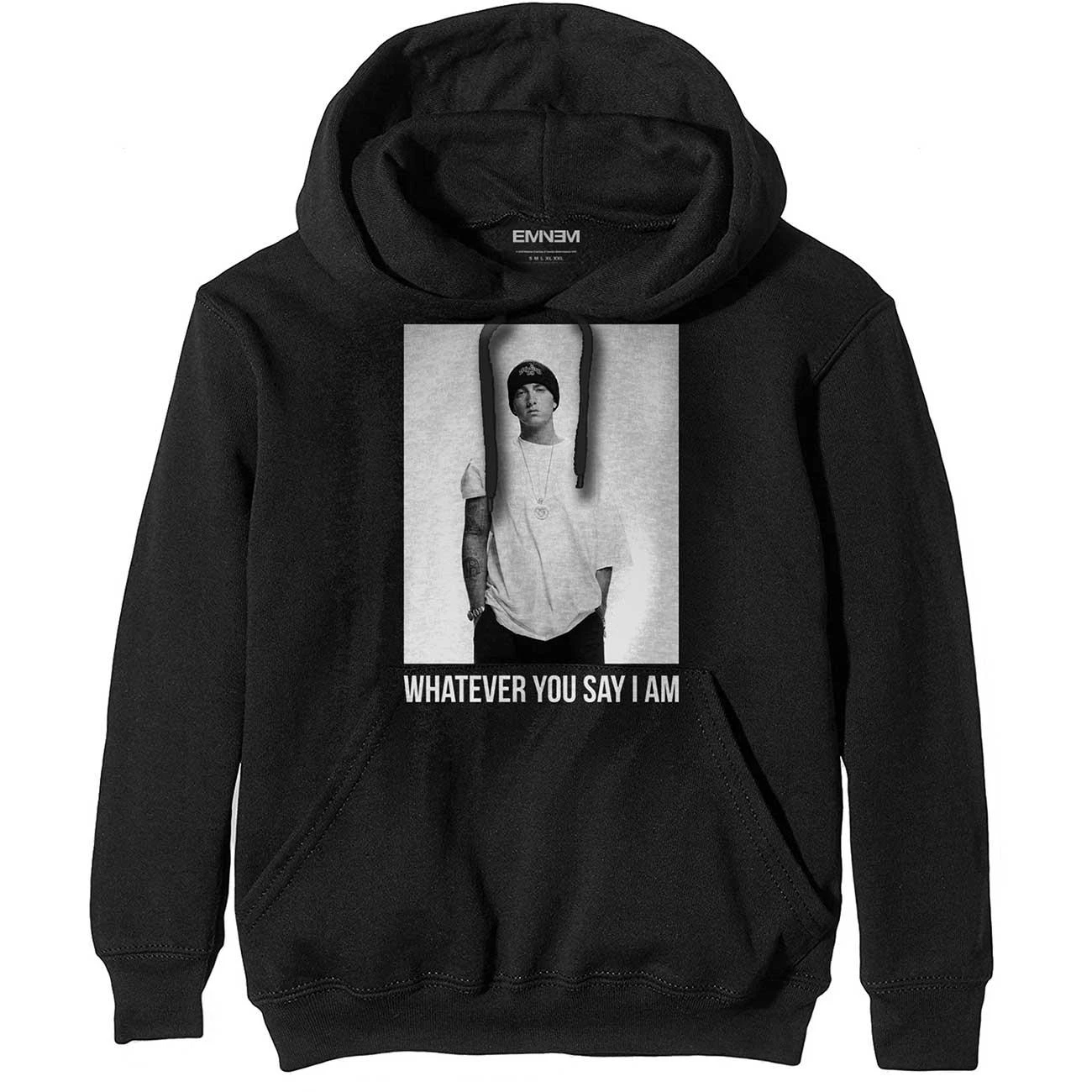 Eminem Unisex Adult Whatever Hoodie (Black) - RO1777