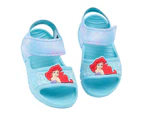 The Little Mermaid Girls Ariel Sandals (Blue/Pink) - NS7543