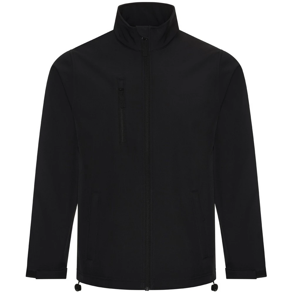 PRO RTX Mens Three Layer Soft Shell Jacket (Black) - RW9615