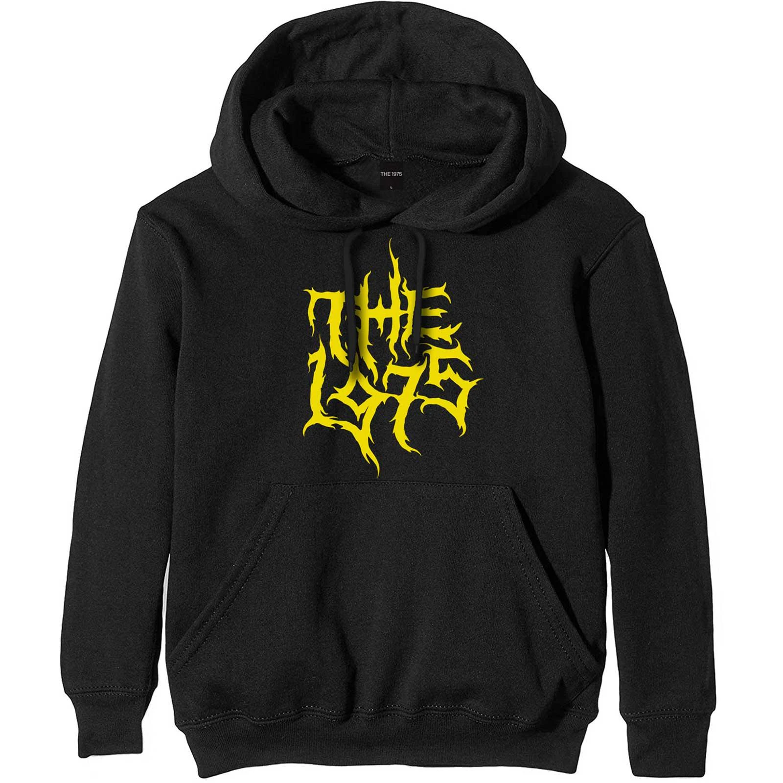 The 1975 Unisex Adult Logo Pullover Hoodie (Black) - RO3813