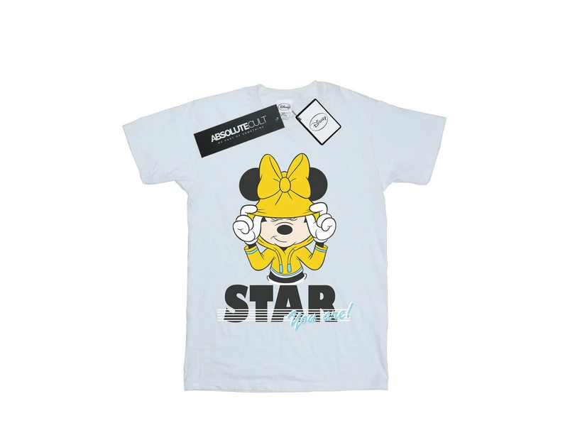 Disney Girls Mickey Mouse Star You Are Cotton T-Shirt (White) - BI28899