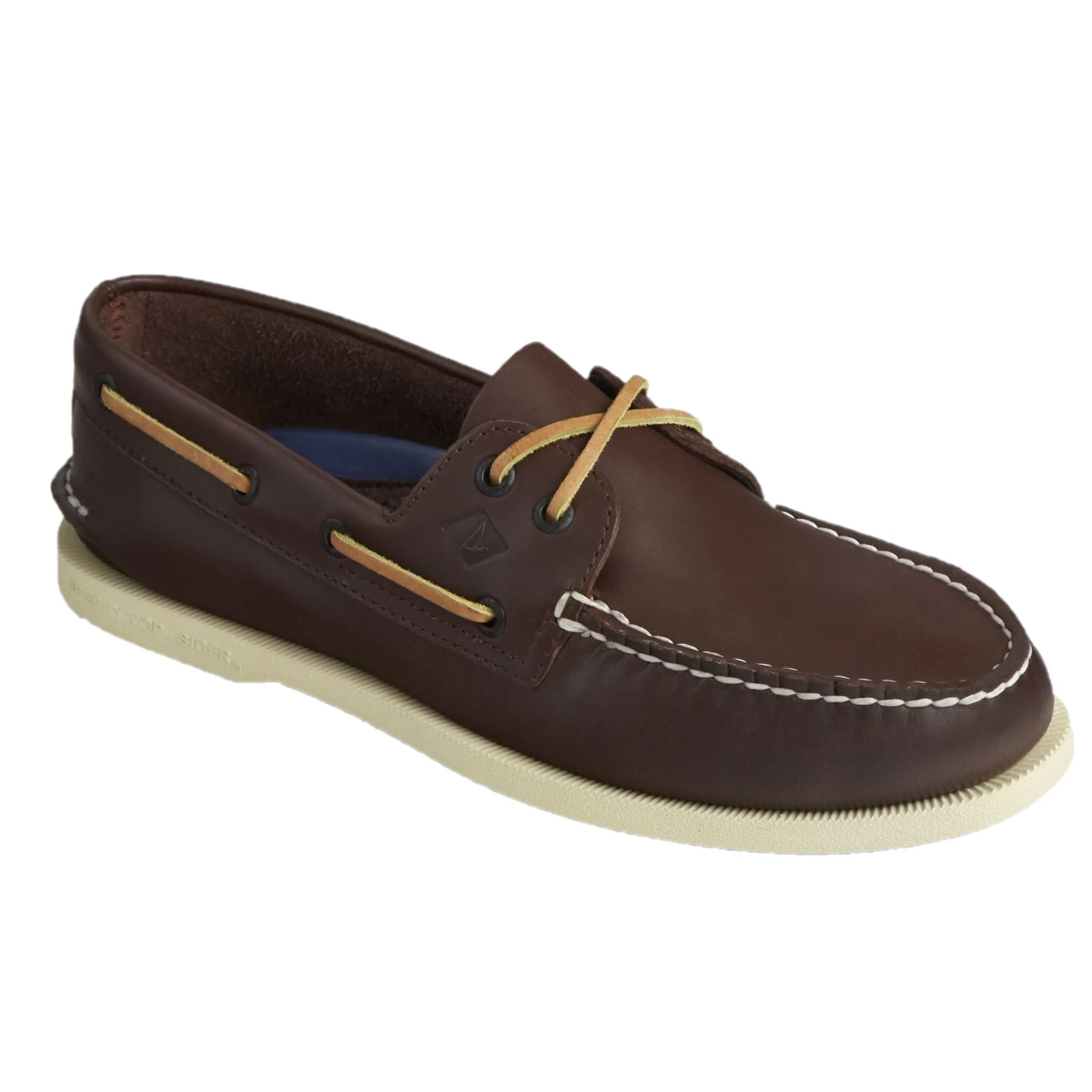 Sperry Womens Authentic Original Leather Boat Shoes (Brown) - FS7905