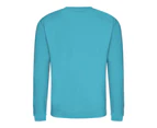 AWDis Just Hoods AWDis Unisex Crew Neck Plain Sweatshirt (280 GSM) (Turquoise Surf) - RW2014