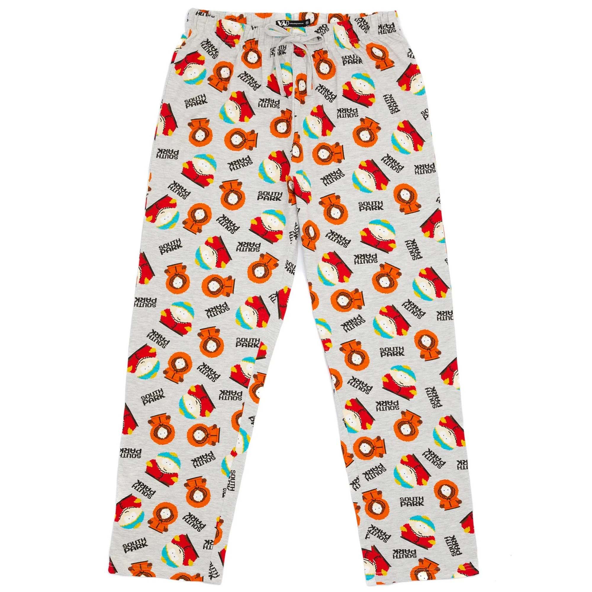 South Park Mens Character Lounge Pants (Grey/Orange/Black) - NS7207