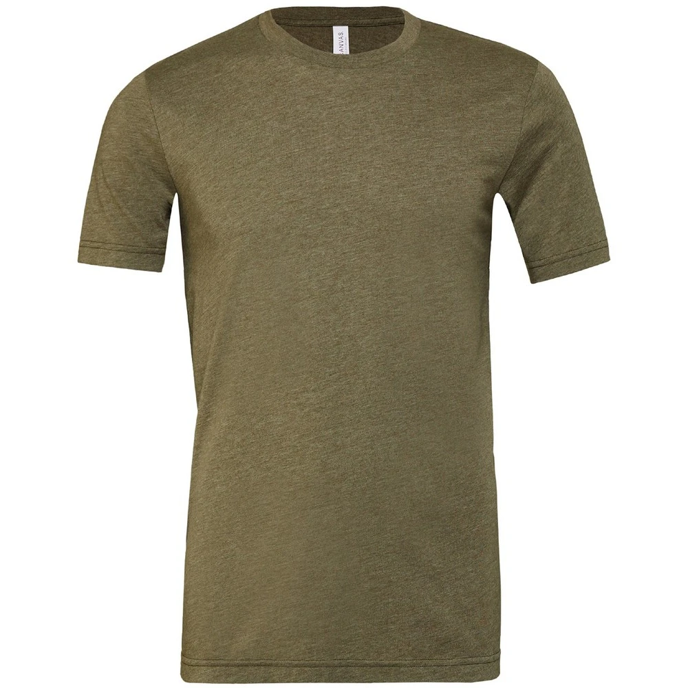 Bella + Canvas Adults Unisex Heather Cvc Short Sleeve T-Shirt (Heather Olive) - RW7144