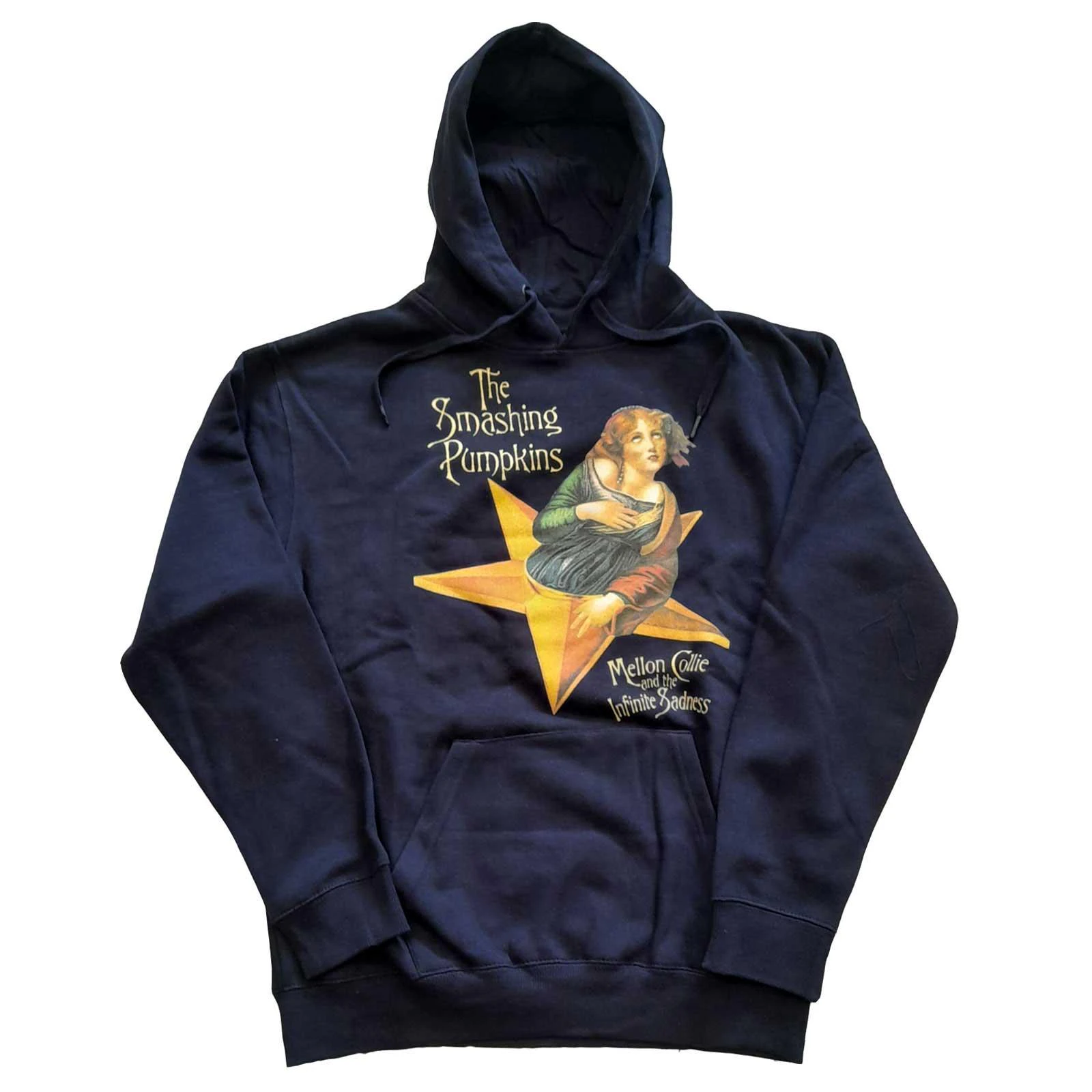 The Smashing Pumpkins Unisex Adult Mellon Collie And The Infinite Sadness Hoodie (Navy Blue) - RO4150