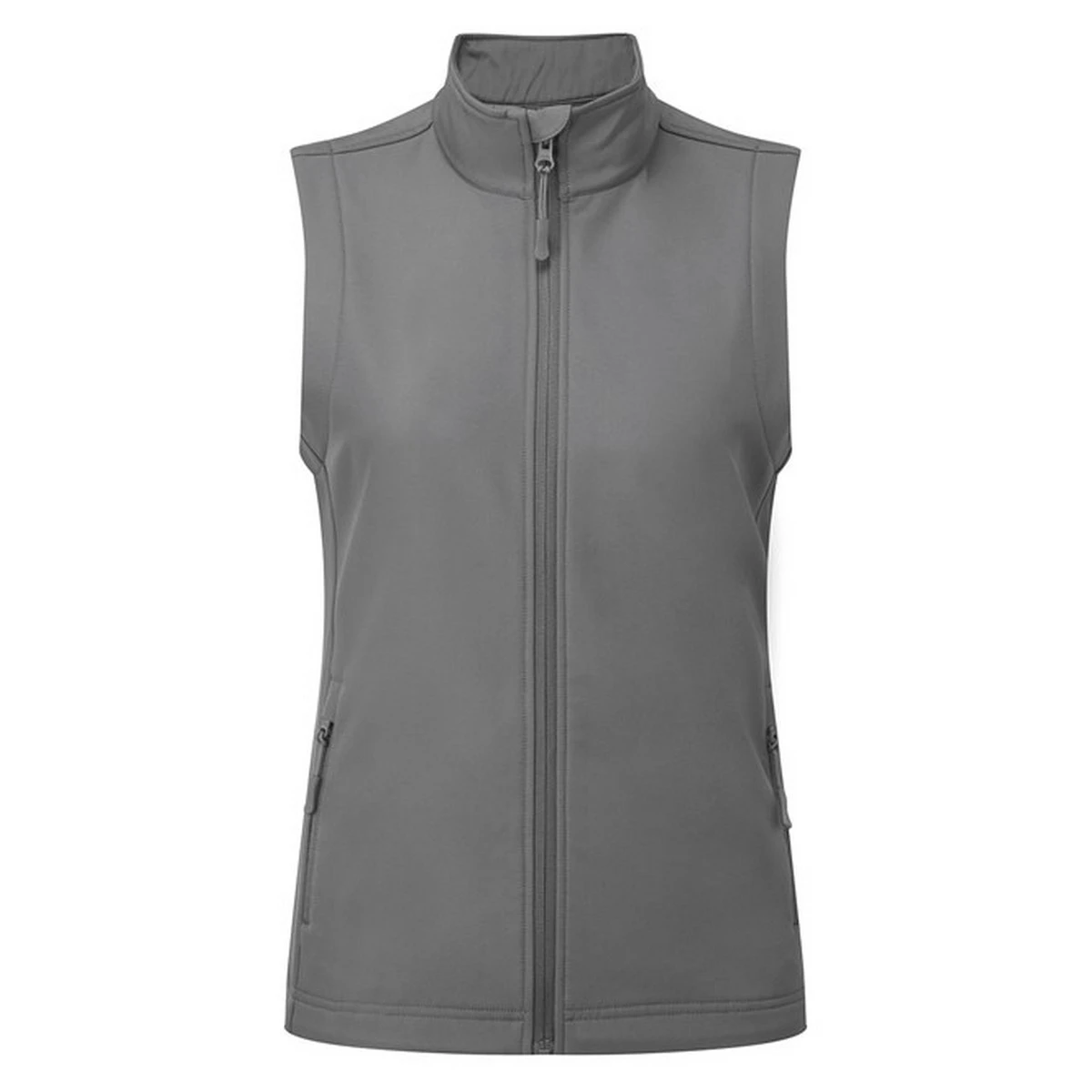 Premier Womens Windchecker Recycled Printable Gilet (Dark Grey) - RW8688