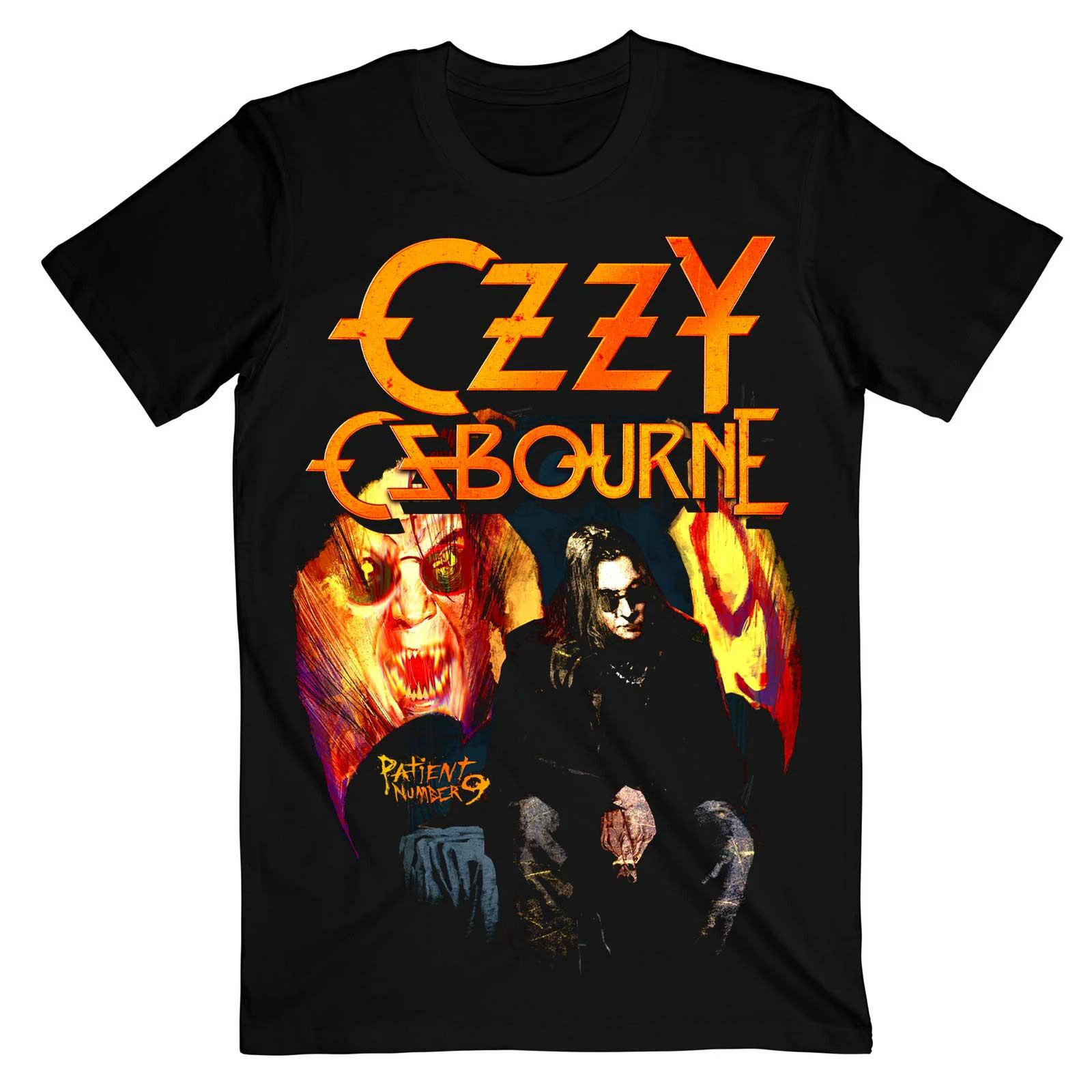 Ozzy Osbourne Unisex Adult SD 9 Cotton T-Shirt (Black) - RO4039