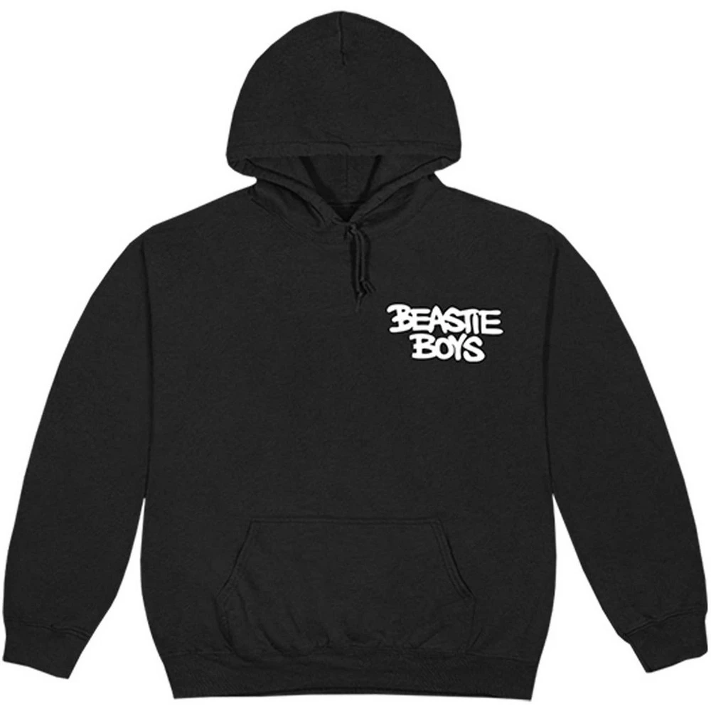 Beastie Boys Unisex Adult Check Your Head Pullover Hoodie (Black) - RO4454