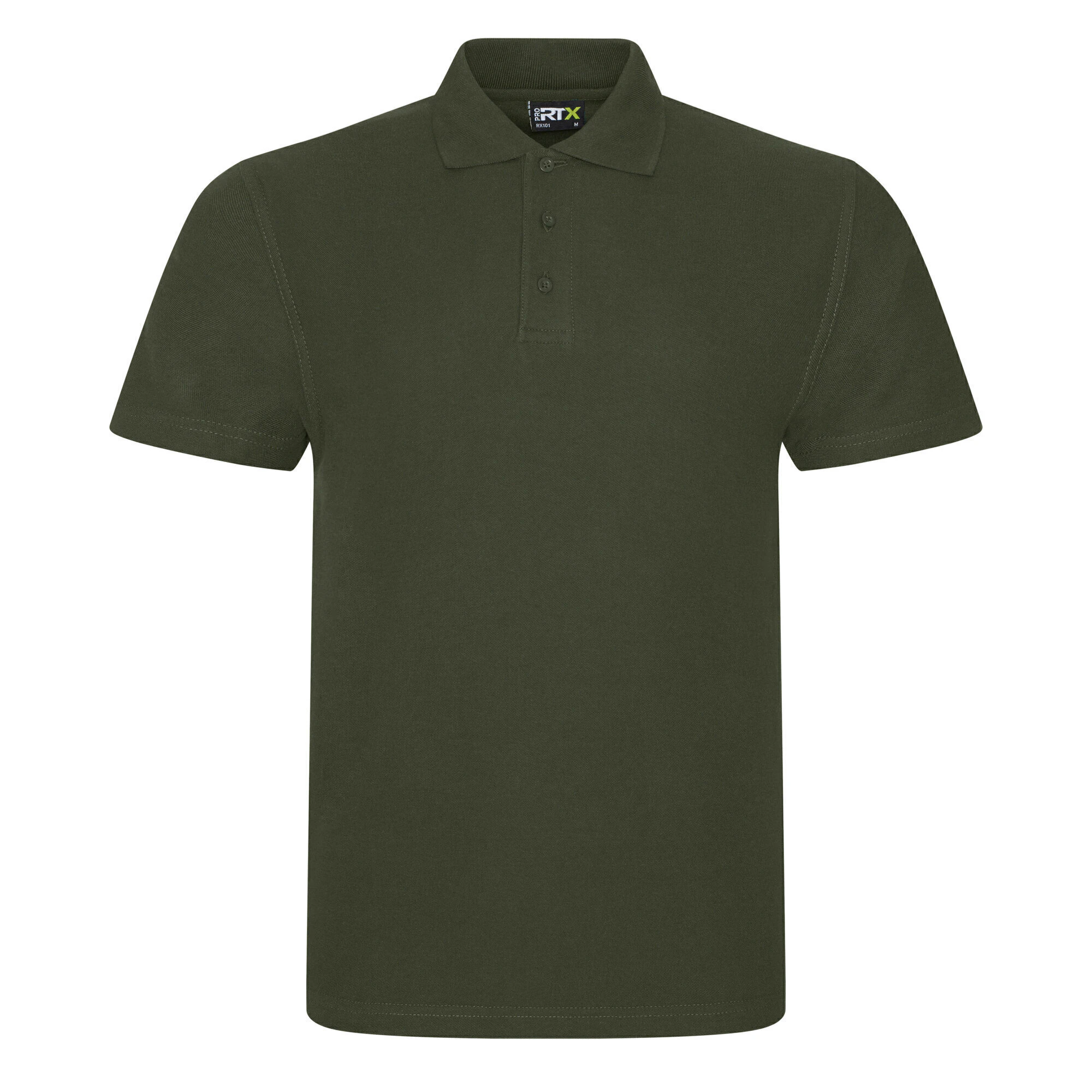 PRO RTX Mens Pro Polo Shirt (Khaki) - RW8255