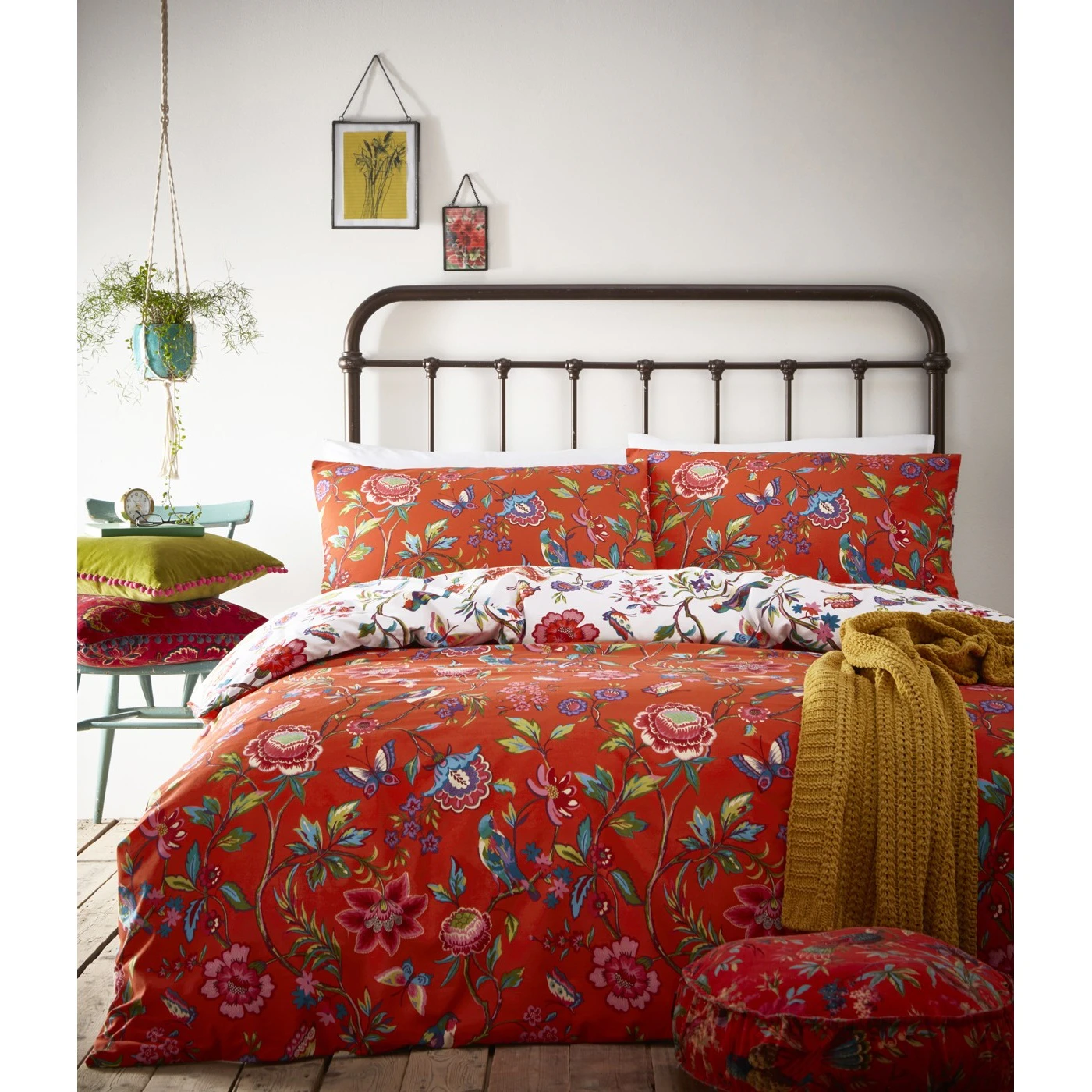 Creative Cloth Pomelo Duvet Cover Set (Orange) - RV1328