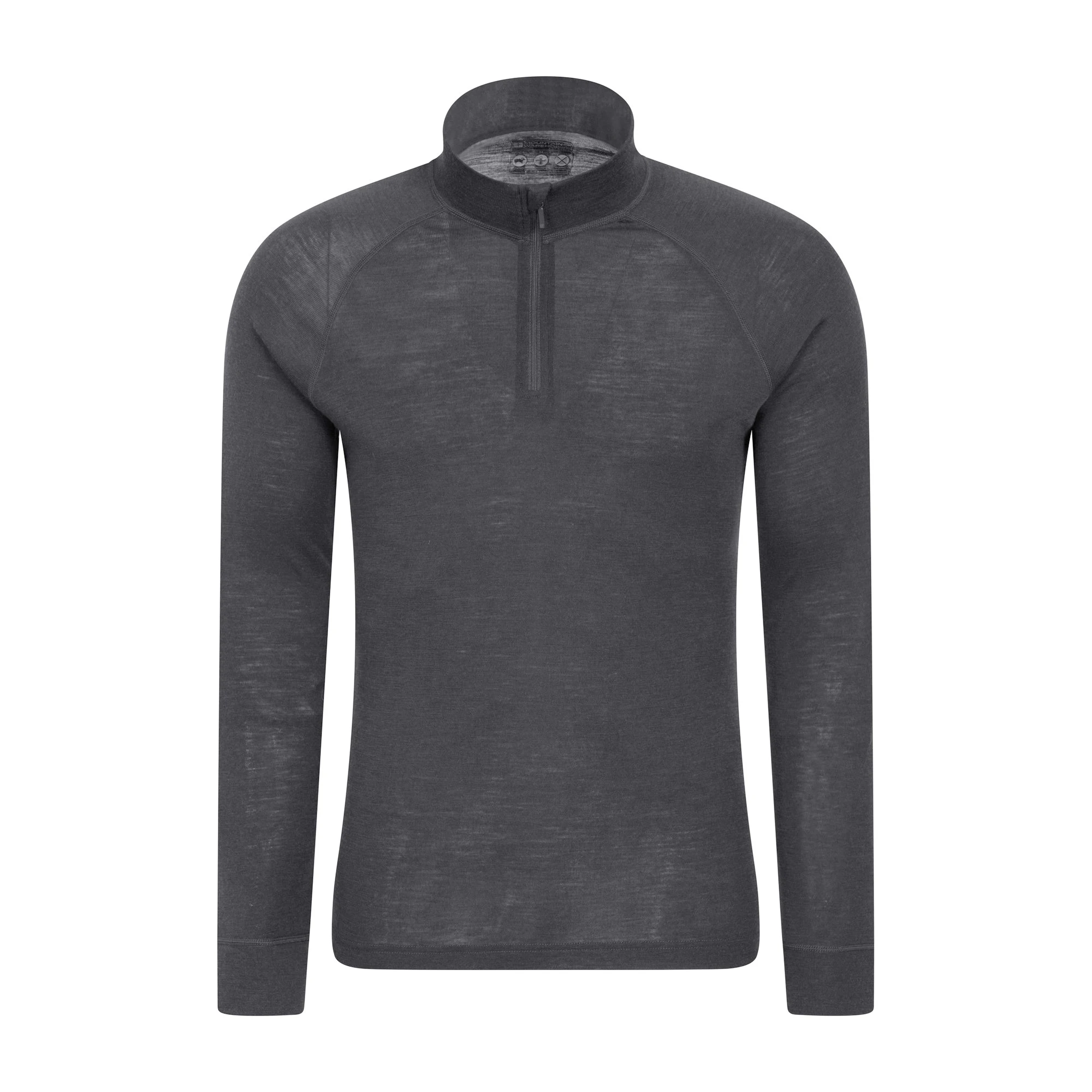 Mountain Warehouse Mens Merino II Base Layer Top (Grey) - MW521