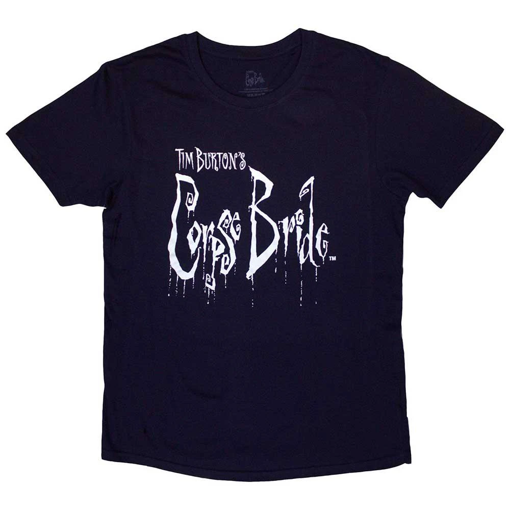 Corpse Bride Unisex Adult Logo T-Shirt (Navy Blue) - RO10900