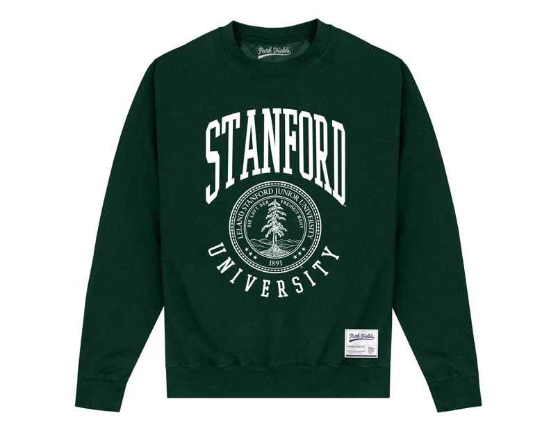 Stanford University Unisex Adult Crest Sweatshirt (Black) - PN698