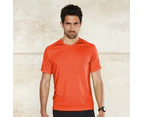 Kariban Mens Proact Sports / Training T-Shirt (Flourescent Orange) - RW2717