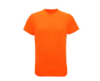 Tri Dri Mens Short Sleeve Lightweight Fitness T-Shirt (Lightning Orange) - RW4798