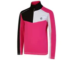 Dare 2B Childrens/Kids Formate II Base Layer Top (Pure Pink/Black) - RG7947