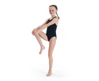 Speedo Girls Medalist Eco Endurance+ One Piece Swimsuit (Navy) - RD2956