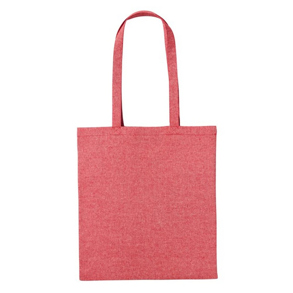 Nutshell Recycled Cotton Shopper (Red Marl) - RW9078