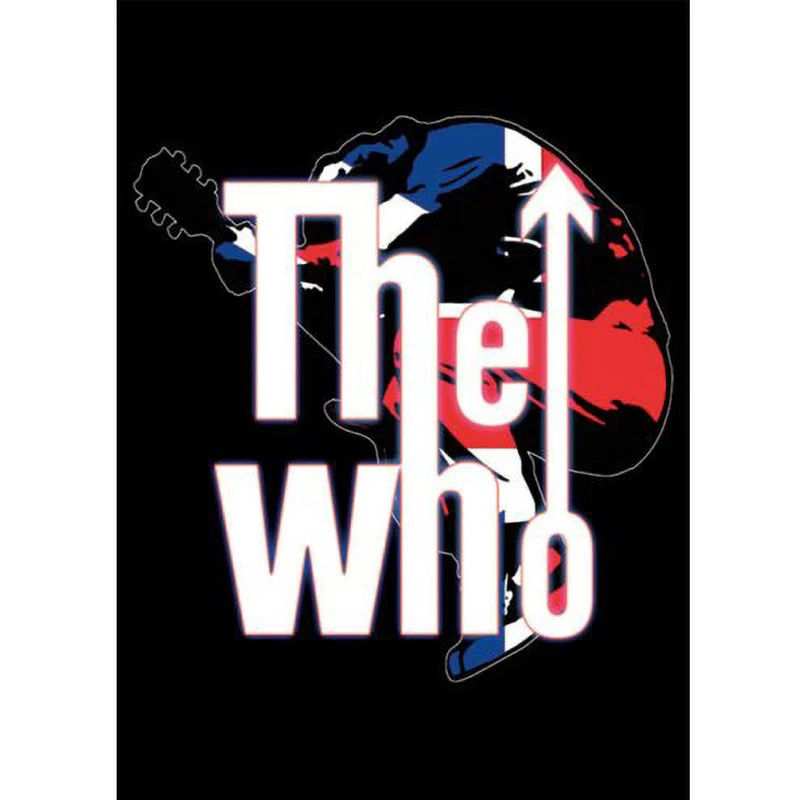 The Who Leap Logo Postcard (Black/White/Red) - RO7827