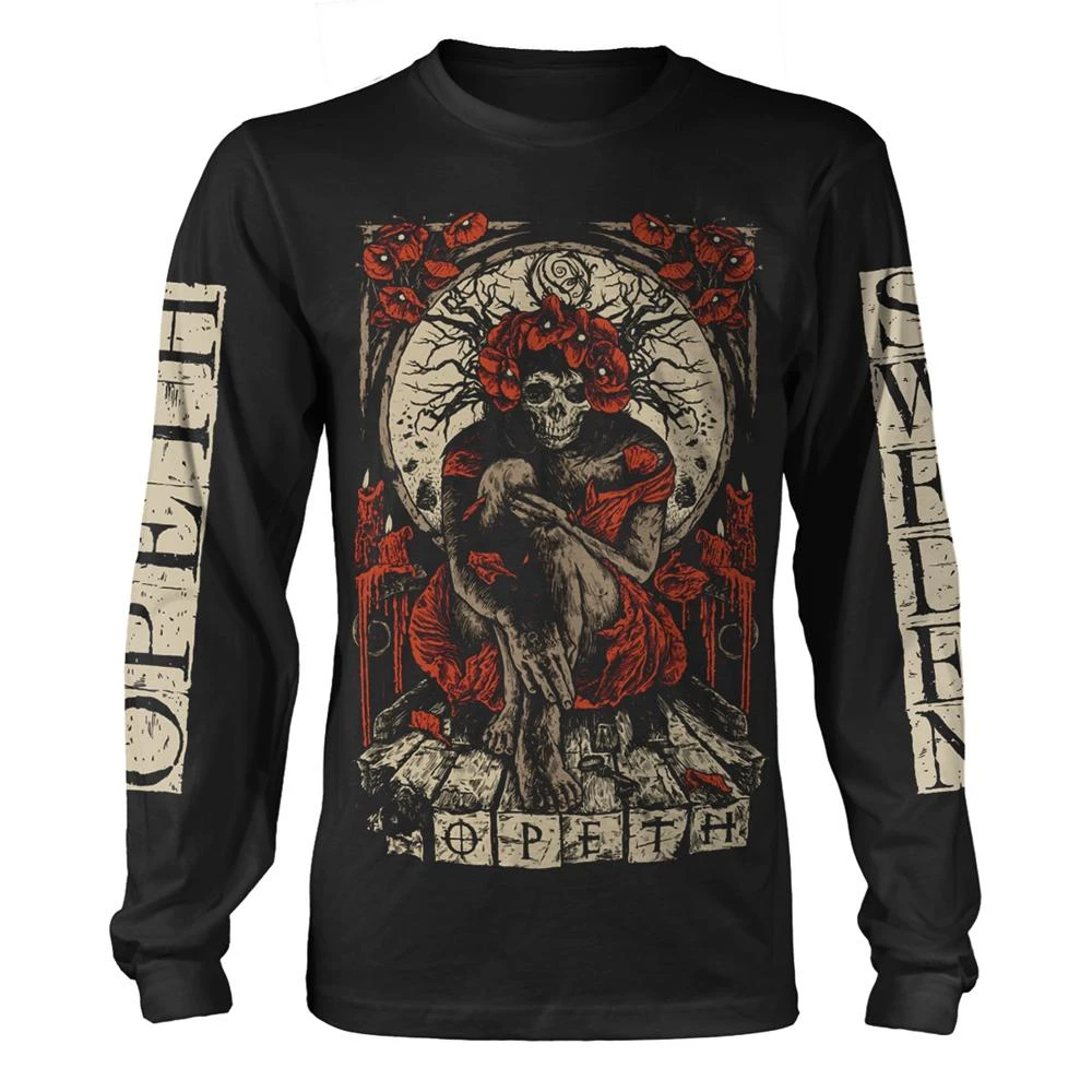 Opeth Unisex Adult Haxprocess Long-Sleeved T-Shirt (Black) - PH2808