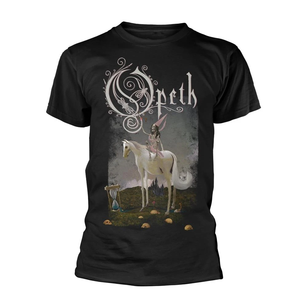 Opeth Unisex Adult Horse T-Shirt (Black) - PH1552