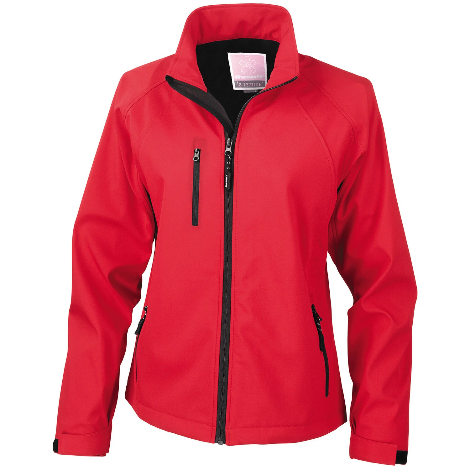 Result Womens Soft Shell Jacket (Red) - RW10247