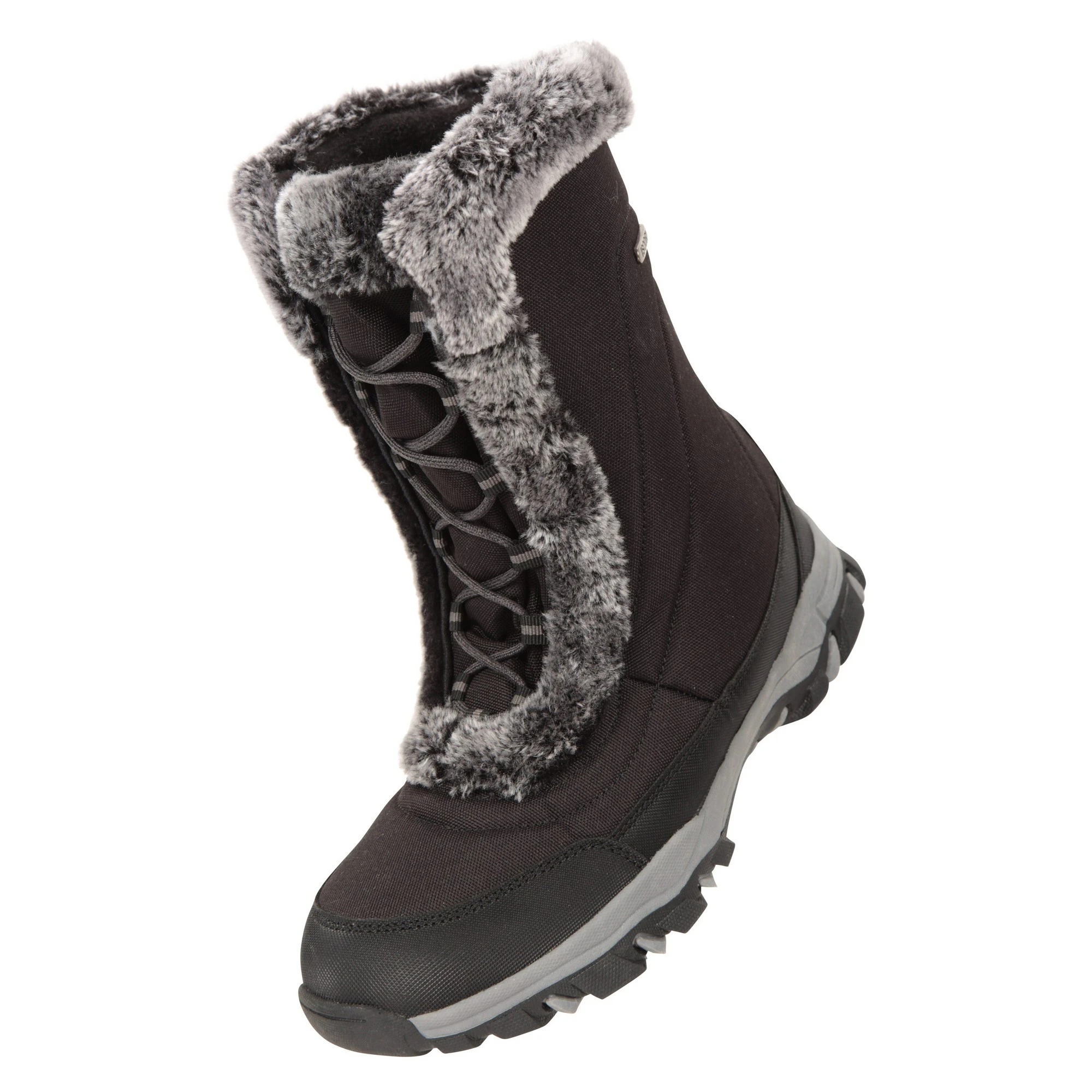 Mountain Warehouse Womens Ohio Snow Boots (Black) - MW1639