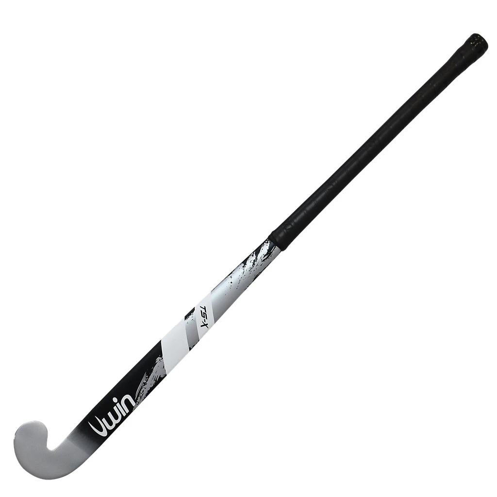 Uwin TS-X Hockey Stick (Metallic Silver/Black) - RD2074