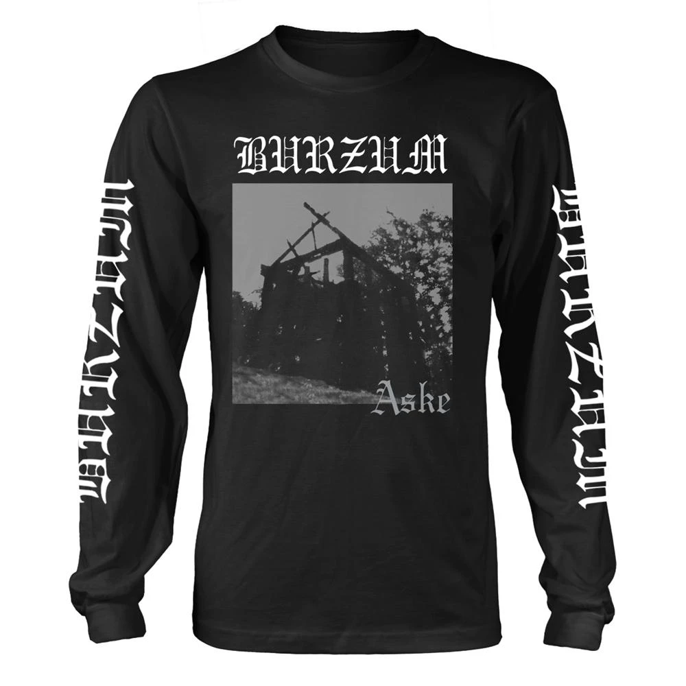 Burzum Unisex Adult Aske Long-Sleeved T-Shirt (Black) - PH318