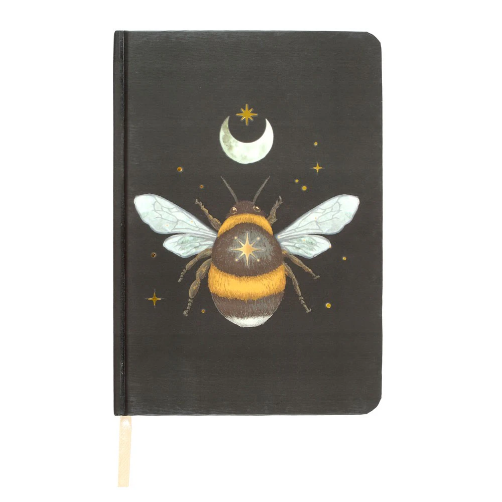 Something Different Forest Bee A5 Notebook (Black) - SD5530