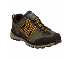 Regatta Mens Samaris Low II Hiking Boots (Dark Khaki/Gold) - RG3276