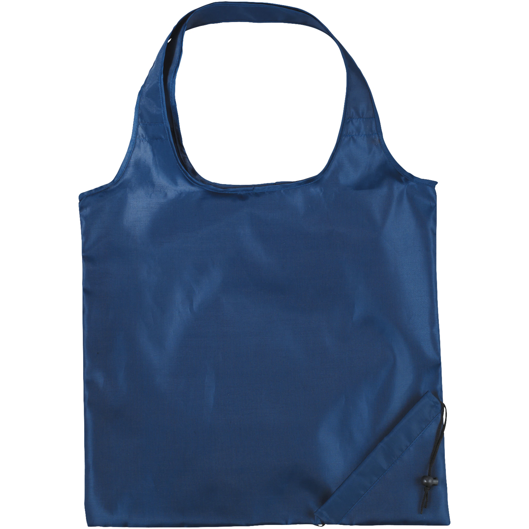 Bullet Bungalow Foldable Polyester Tote (Navy) - PF1351