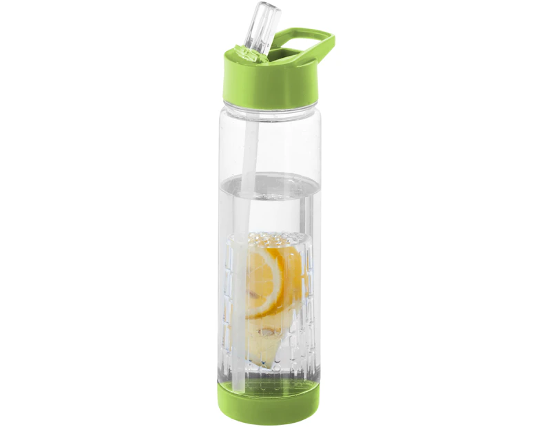 Bullet Tutti Frutti Bottle With Infuser (Transparent/Lime Green) - PF155
