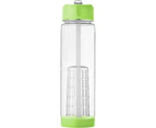Bullet Tutti Frutti Bottle With Infuser (Transparent/Lime Green) - PF155