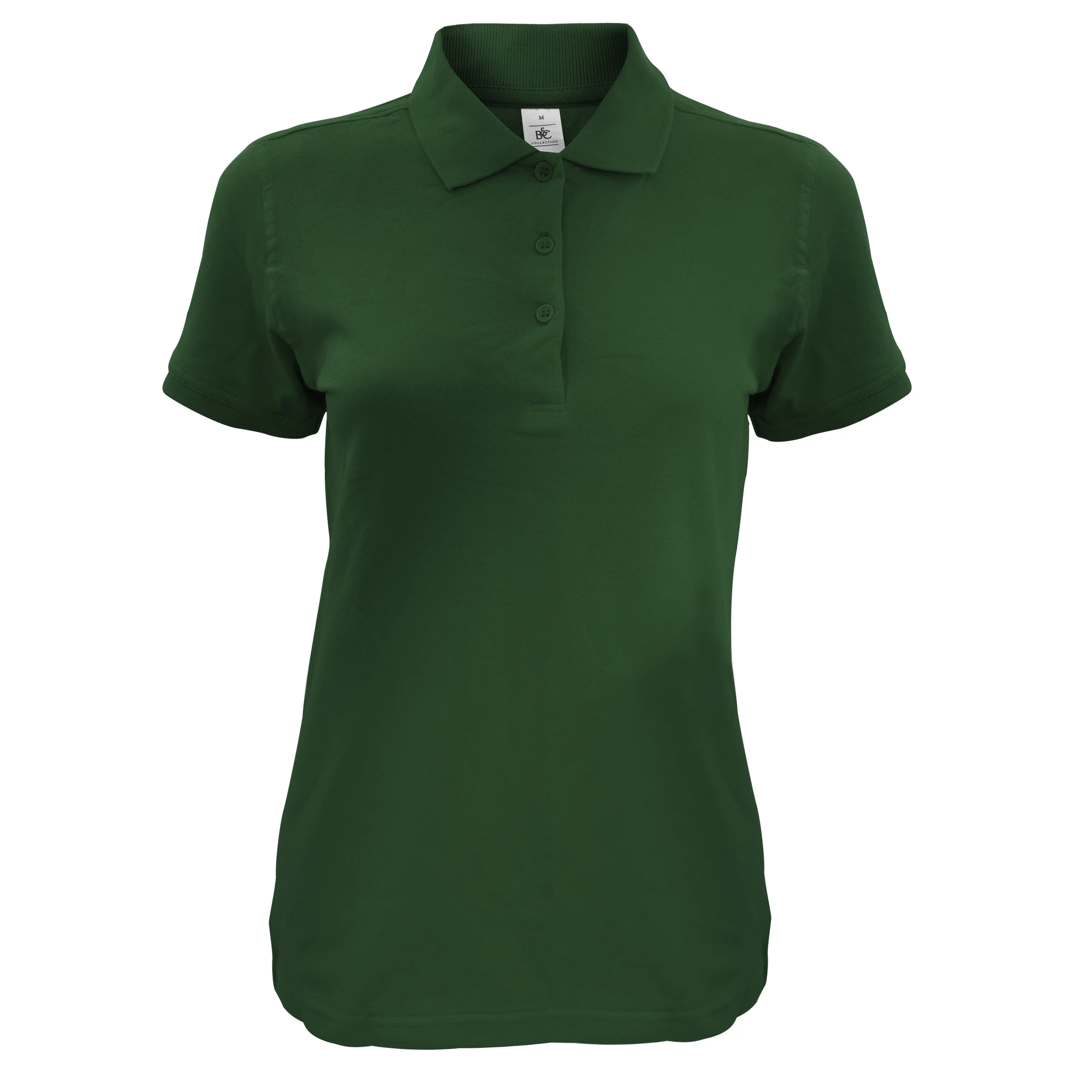 B&C Womens Safran Timeless Polo Shirt (Bottle Green) - RW4828