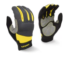 Stanley Mens SY660 Safety Gloves (Yellow/Grey/Black) - FS10315