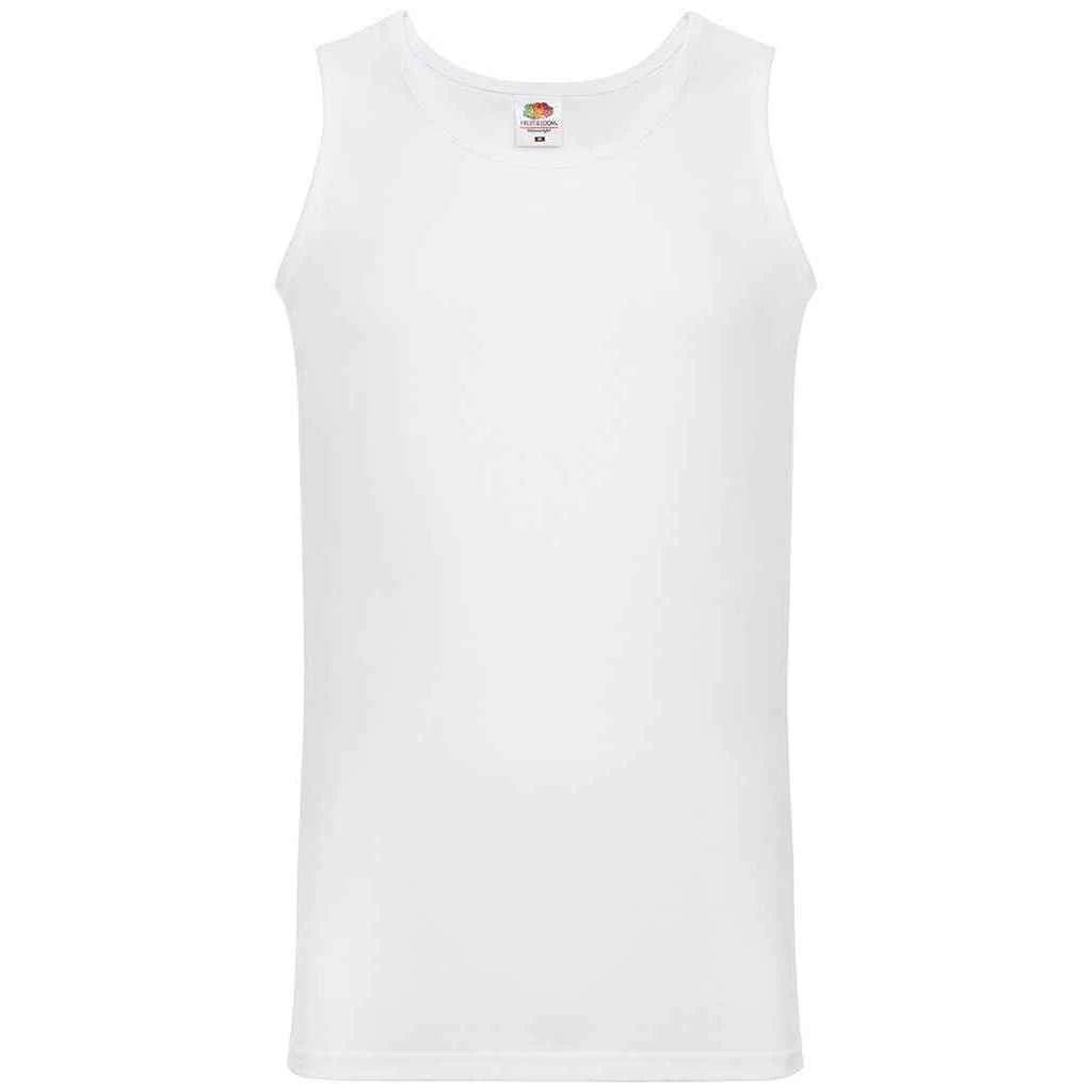 Fruit of the Loom Unisex Adult Vest Top (White) - PC6569